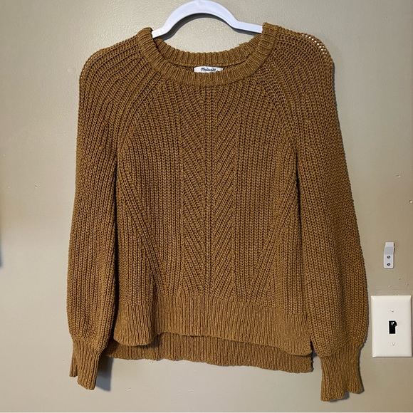 Madewell Balloon Sleeve Pullover Sweater - Picture 2 of 8
